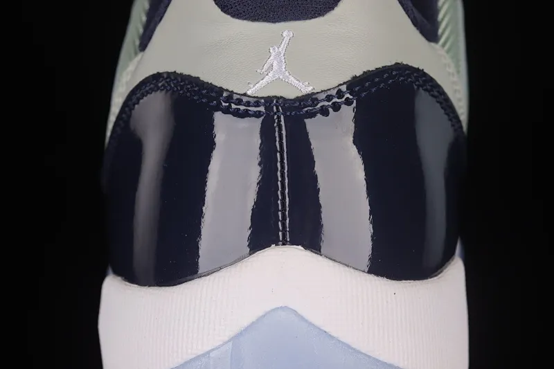 All categories Air Jordan Jordan series basketball shoes Air Jordan 11 F version Air Jordan 11 Retro Low AJ11 navy low top layer genuine standard genuine carbon sports culture basketball shoes 528895-007